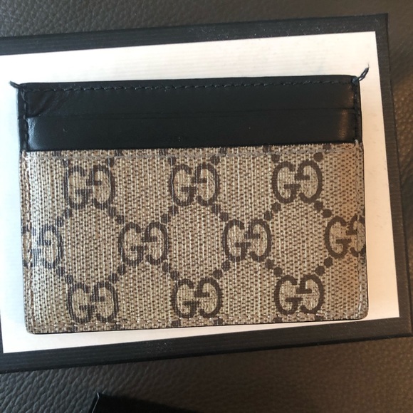 Kingsnake print GG Supreme card case - Picture 4 of 6